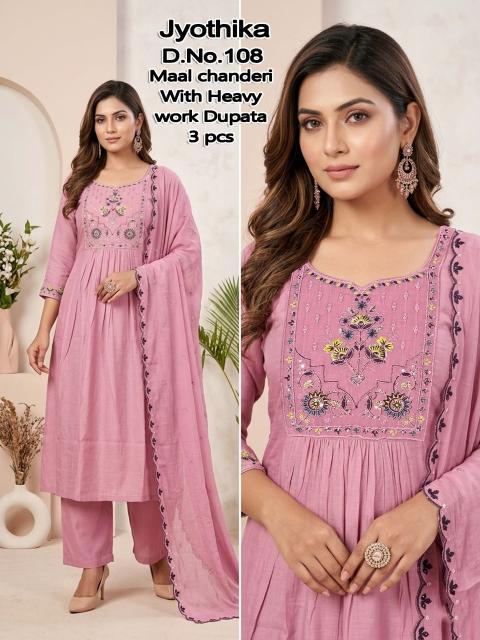 Desi kudi jyothika 3pcs wholesale market of ladies kurtis in jalandhar